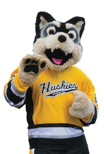 Michigan Tech Husky mascot